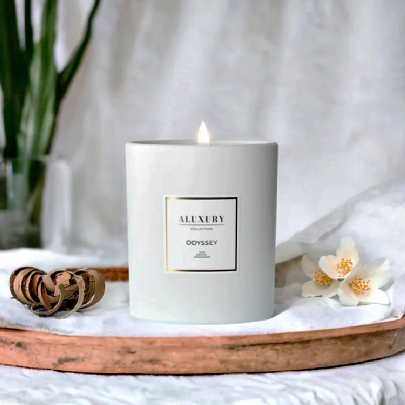 Odyssey candle by Aluxury Collection 
