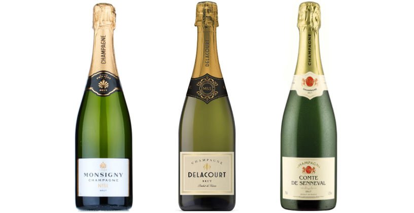 award winning supermarket champagne NV 2024 cheap fizz best value Aldi M&S Lidl