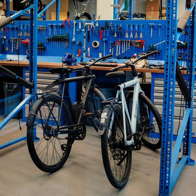 bicycle repair station