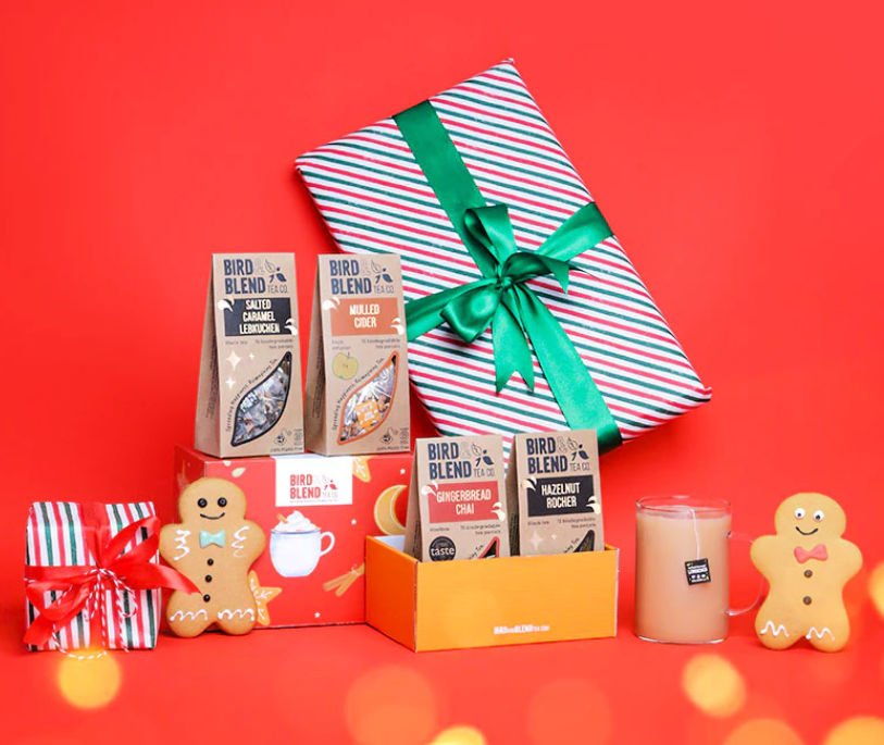 Bird and Blend Christmas tea gift set