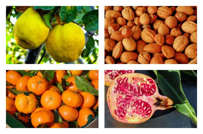 British seasonal fruit nuts in season in November