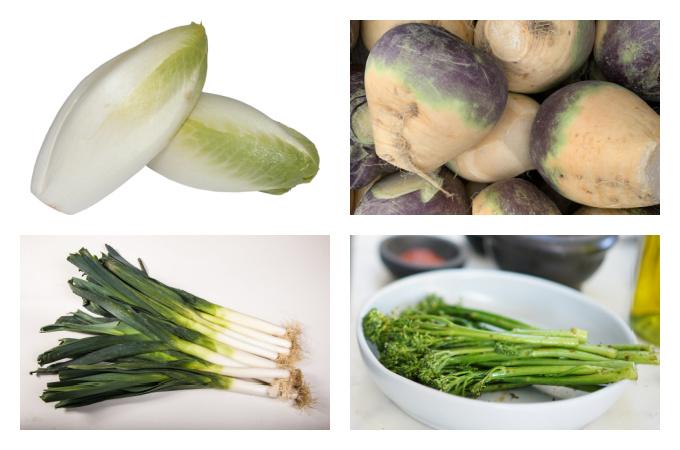 British seasonal vegetables veg veggies in February