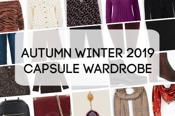 Capsule wardrobe tips and ideas for Autumn Winter 2019