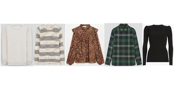 Capsule wardrobe AW2020 AW 2020 tops Penny Golightly