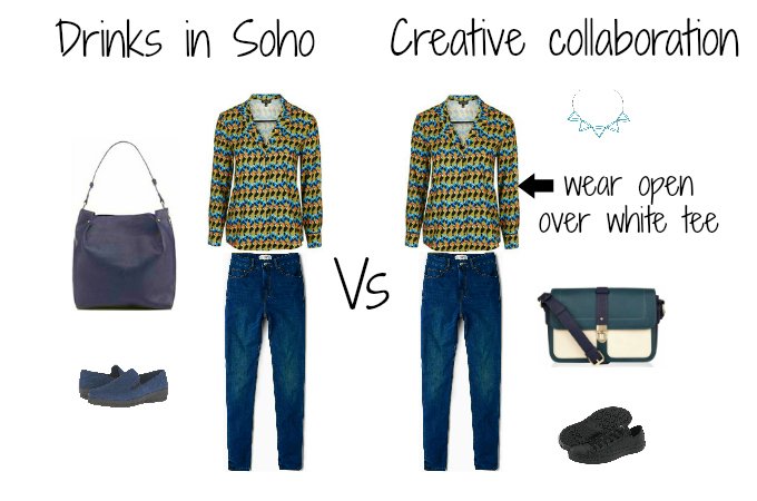 Capsule wardrobe for beginners Week 2 Day 2 Penny Golightly
