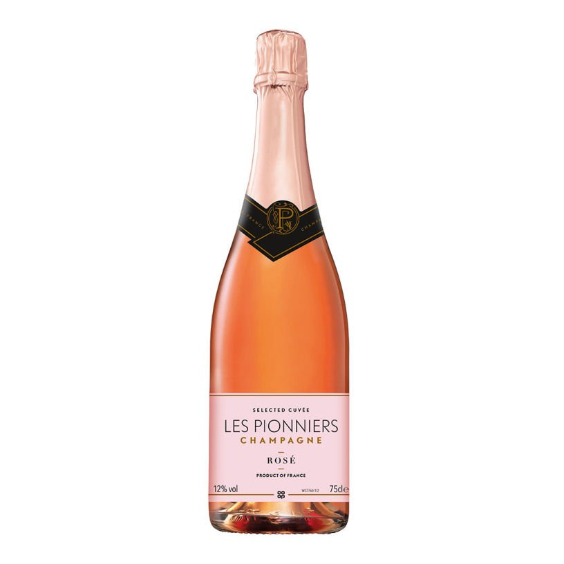 Co-op Les Pionniers Rosé Brut Champagne NV