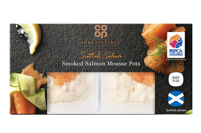 Co-op Salmon mousse pots