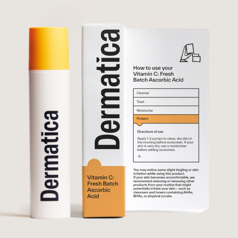 Dermatica best vitamin C serums 15% ascorbic acid