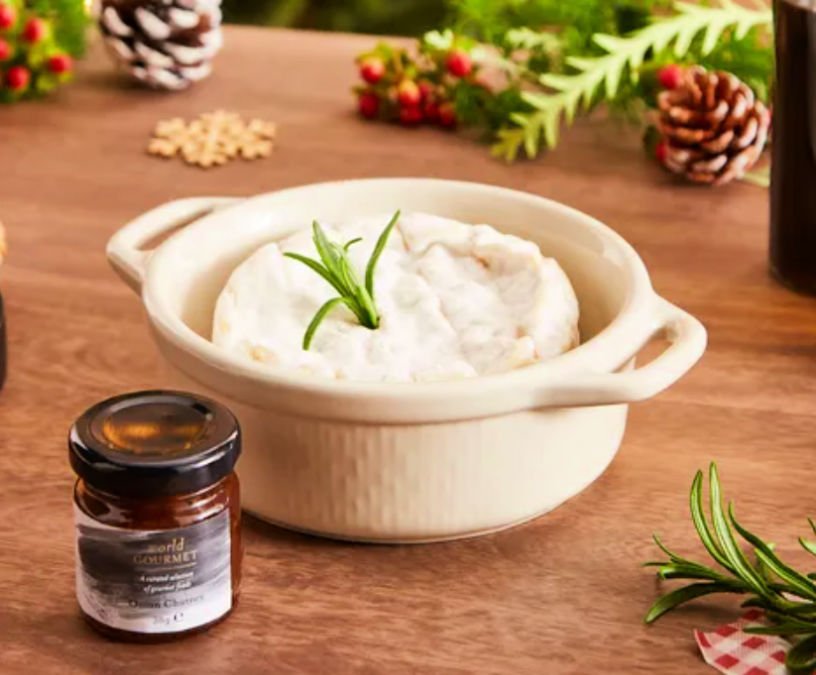 Dunelm baked camembert cheese gift set