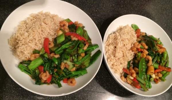 Empty the Storecupboard Challenge 2016 Week 8 Chinese curry and brown rice