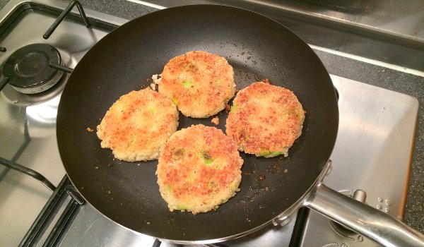 Empty the Storecupboard Challenge 2016 Week 8 Quinoa bubble and squeak with rice flakes Penny Golightly