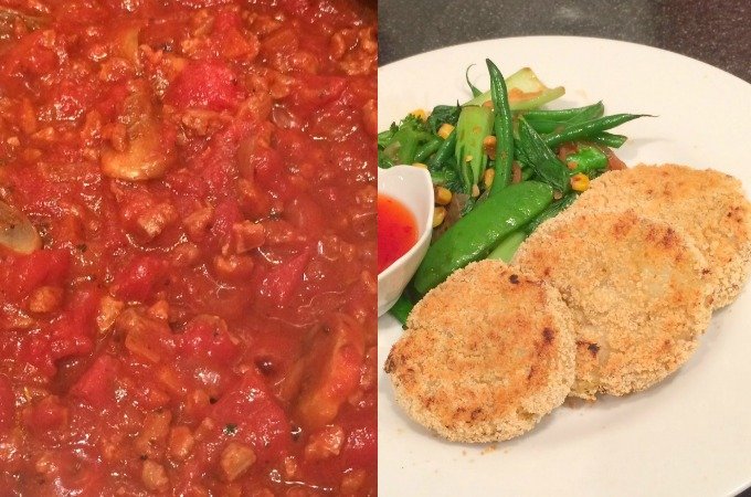 Empty the Storecupboard challenge 2017 week 3 meals