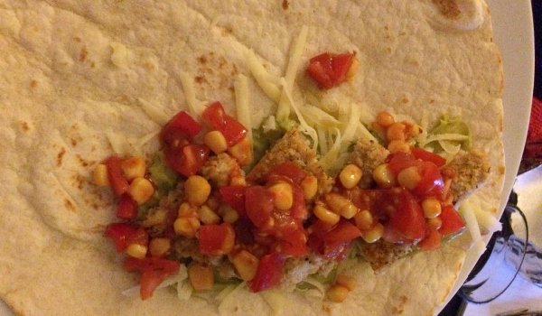 Empty the Storecupboard Challenge Week 2 Veggie fajitas
