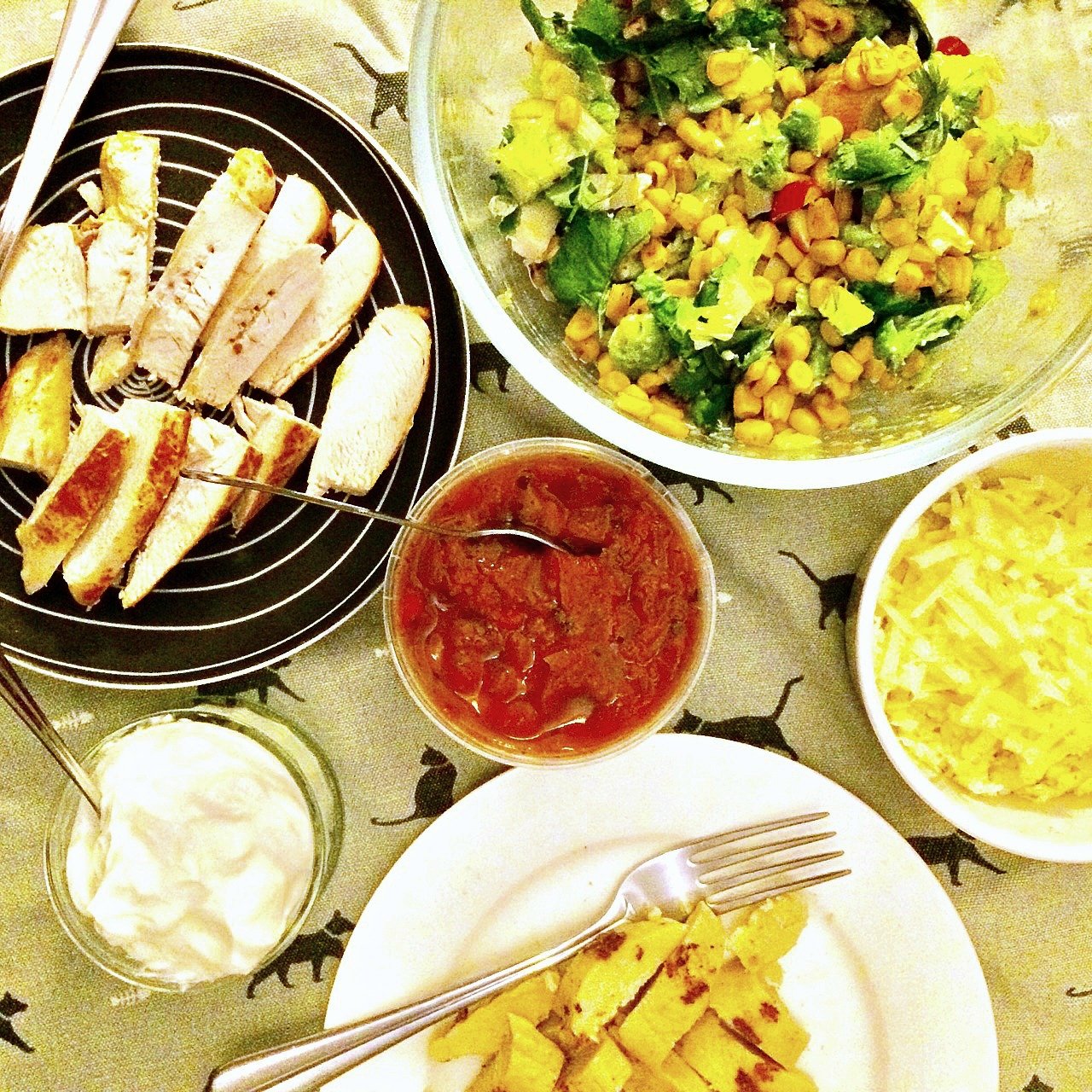 EmptyTheFC chicken fajita fillings 2