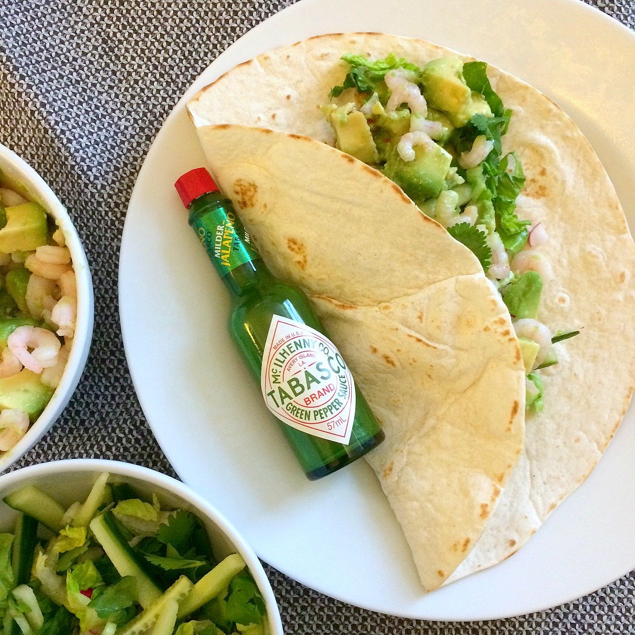 EmptyTheFC freezer challenge 2018 Week 1 meals prawn wraps