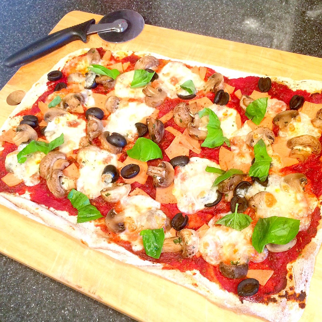 EmptyTheFC freezer challenge pizza ham mushroom