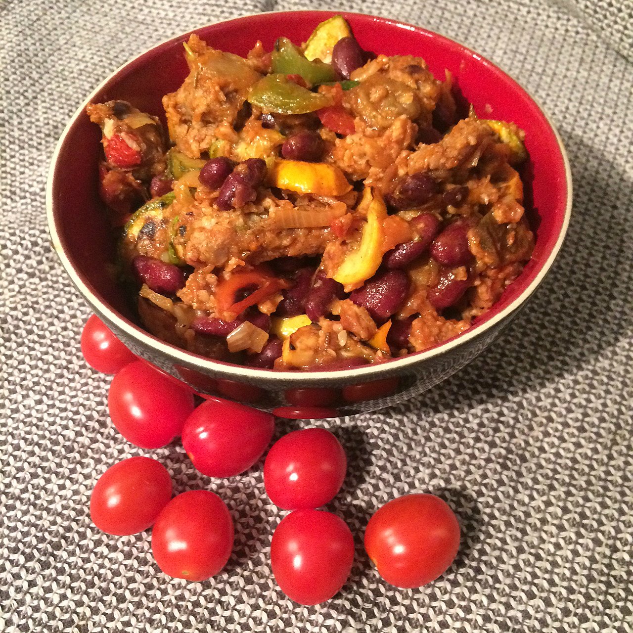 emptythefc pork and beans burrito filling