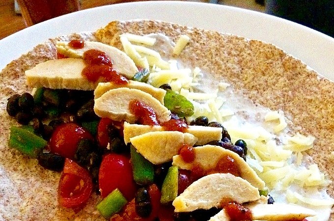 EmptyTheSC Week 1 veggie burrito