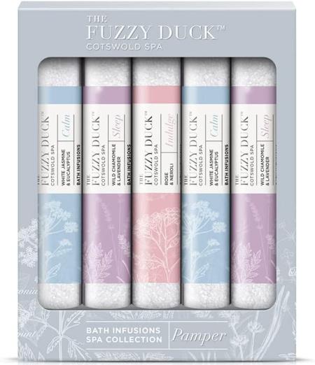 Fuzzy Duck bath infusions spa collection bath salts