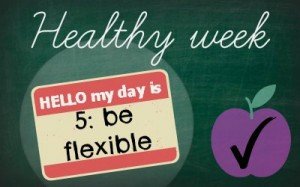 Healthy week stretch bend flexible flexibility