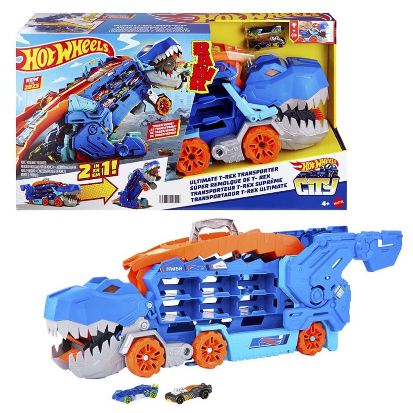 Hot Wheels City T-Rex Ultimate Hauler