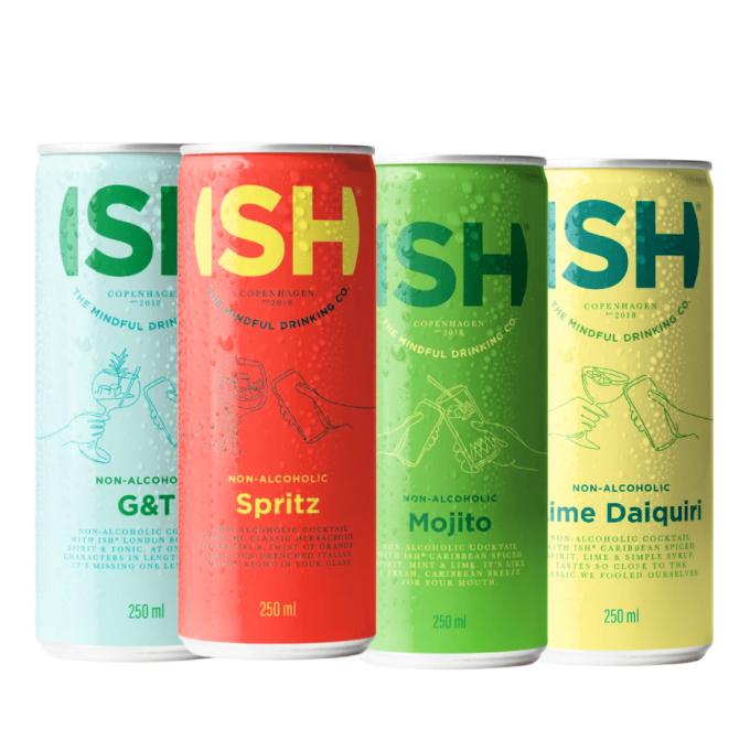 Ish Spirits Try It non alcoholic drinks 4 pack
