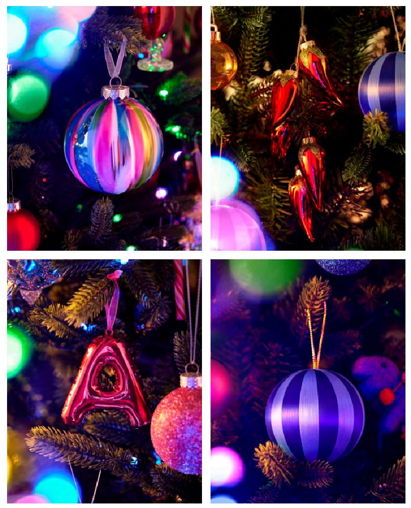 John Lewis Rainbow Time Capsule Christmas decorations for 2023