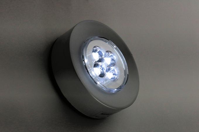 LED push on emergency light