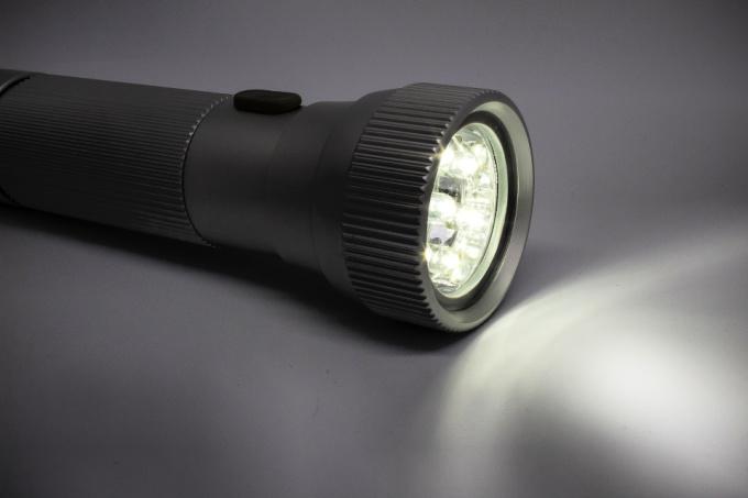 LED torch flashlight for emergencies