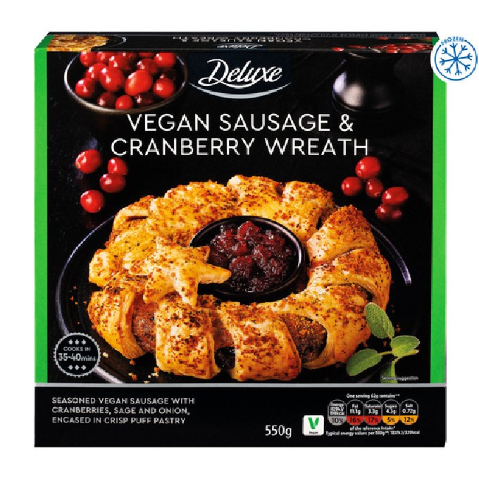 Lidl Vegan Wreath