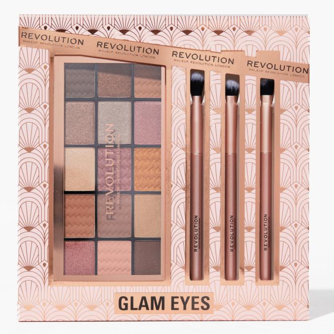 Makeup Revolution Glam Eyes gift set