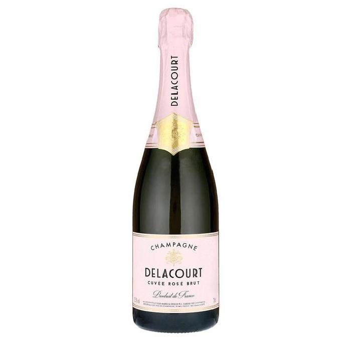 Marks and Spencer Delacourt cuvee rose brut champagne