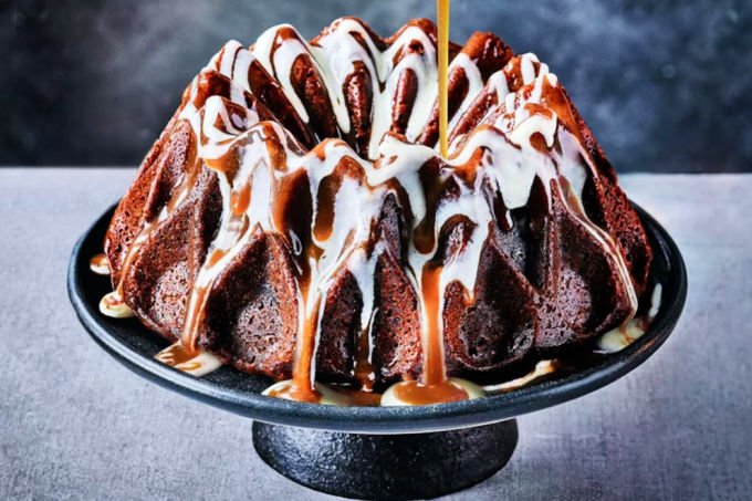 Marks and Spencer sticky toffee pudding crown