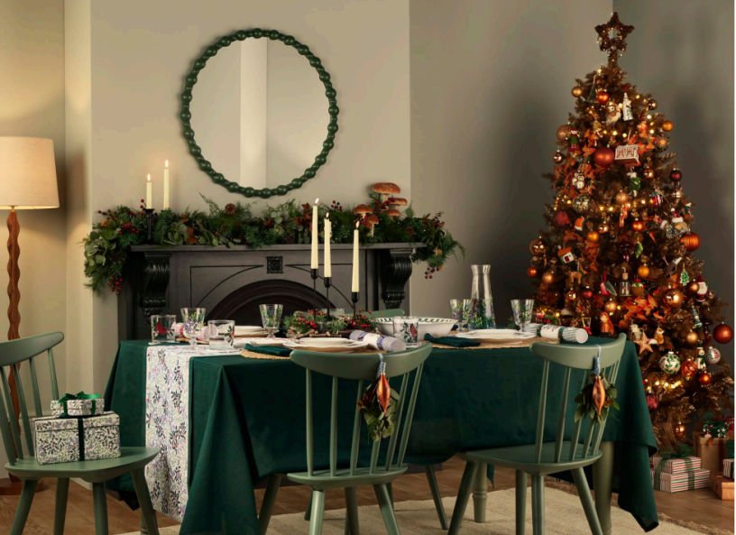 Christmas decorating trends 2023 John Lewis Xmas Cottage
