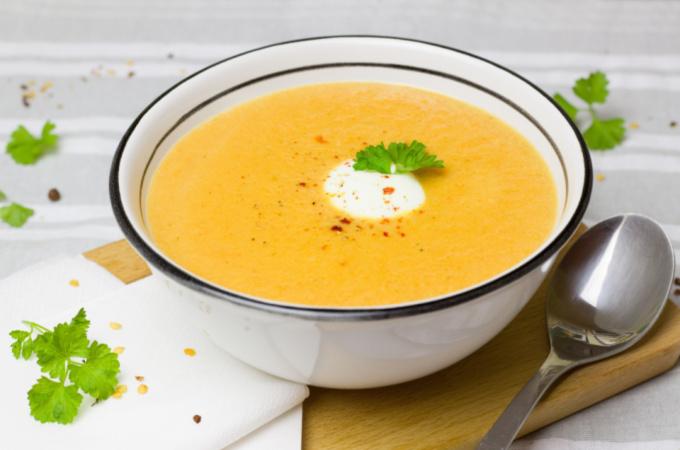 mixed vegetable soup Christmas leftovers blended with stock