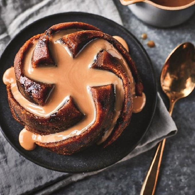 M&S blonde chocolate Christmas pudding