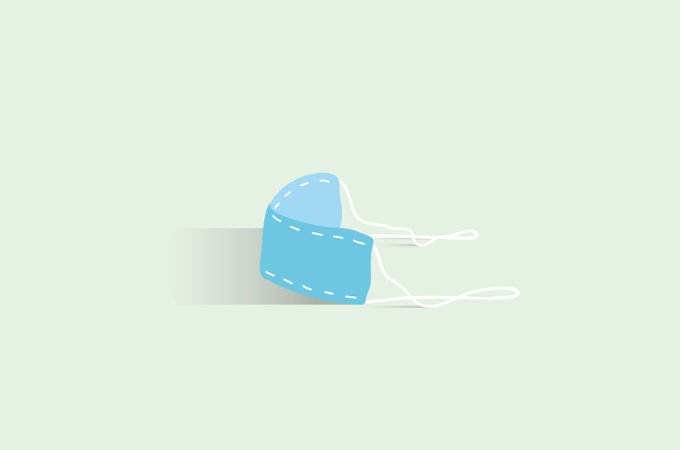 pandemic spending habits mask