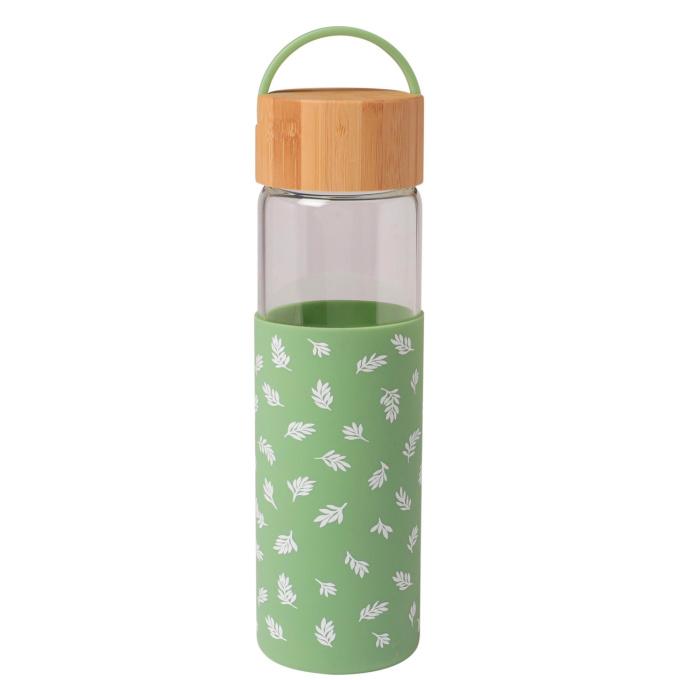 Paperchase Folk Art glass water bottle