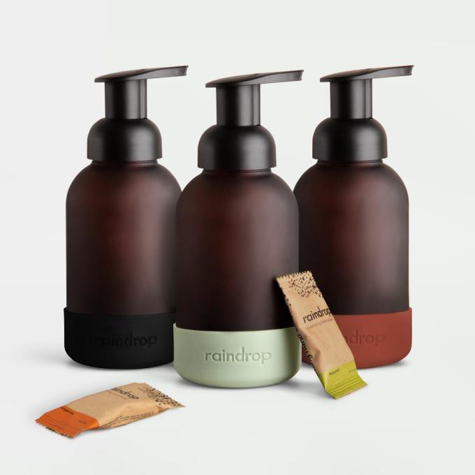 Raindrop Clean New Bottle Base Colours & Scents