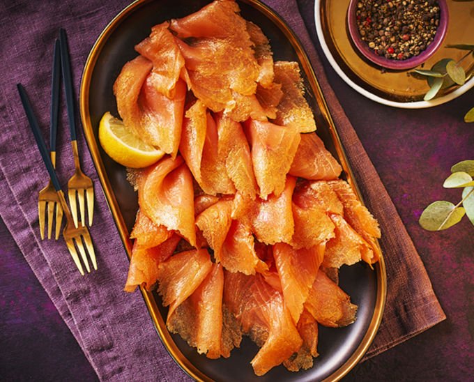 Sainsburys Bucks Fizz Scottish Smoked Salmon