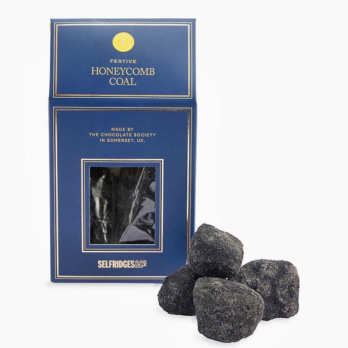Selfridges Festive Honeycomb Coal