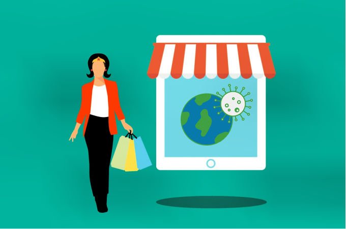 Shopping more online