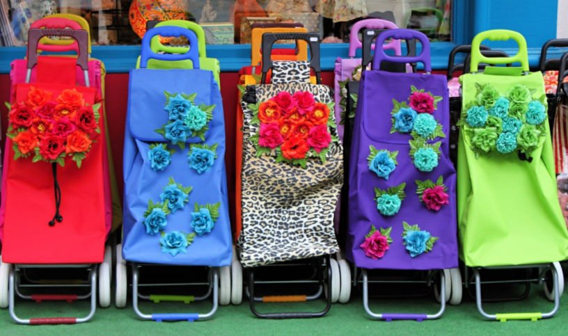 bright shopping trolleys replacement basis only challenge