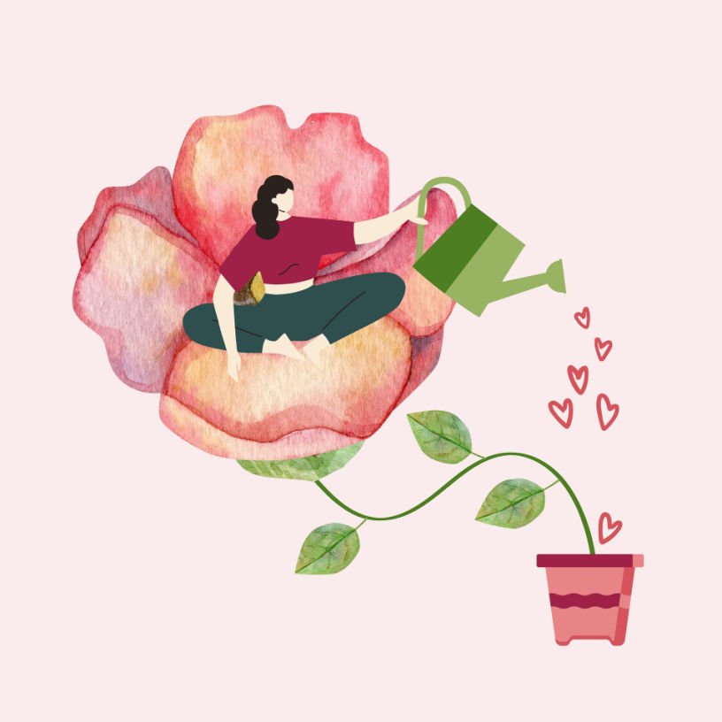 Simple self care progress report