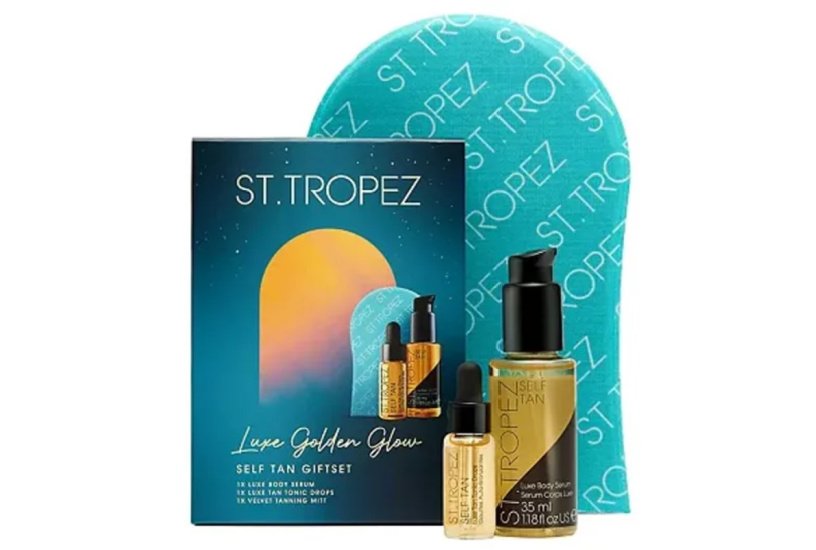 St Tropez luxe golden glow gift set