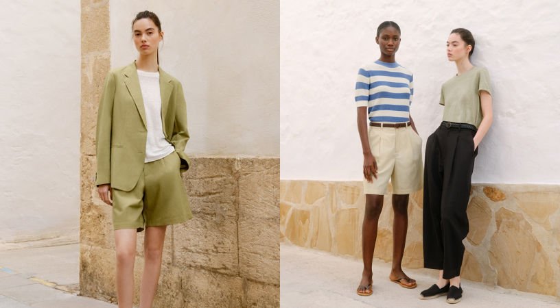 Summer 2024 linen Uniqlo UK x Comptoir des Cotonniers