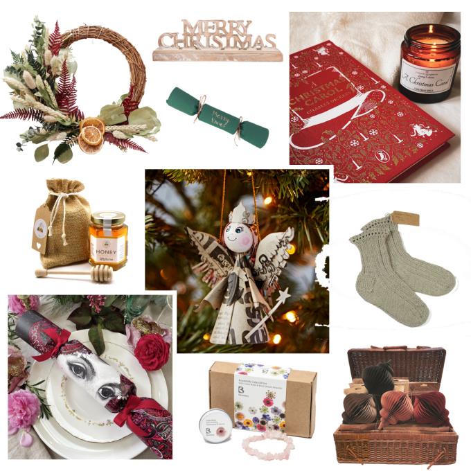 Sustainable Christmas gifts and decorations