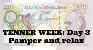 Tenner Week day 3 pamper relax Penny Golightly