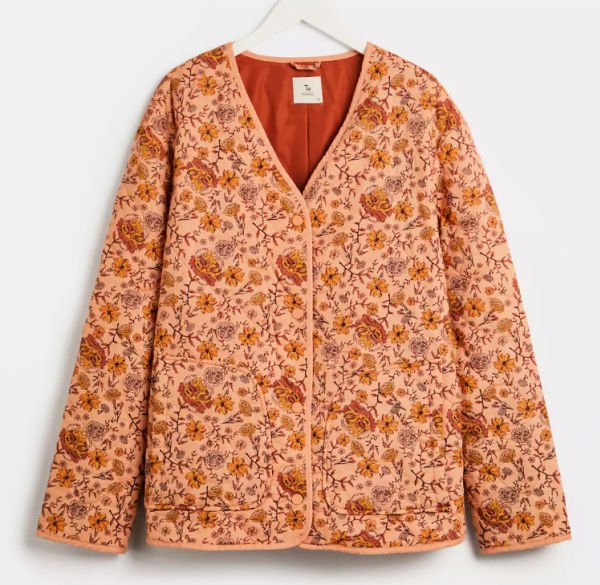 Affordable Autumn fashion find 4 pink quilted floral jacket at TU