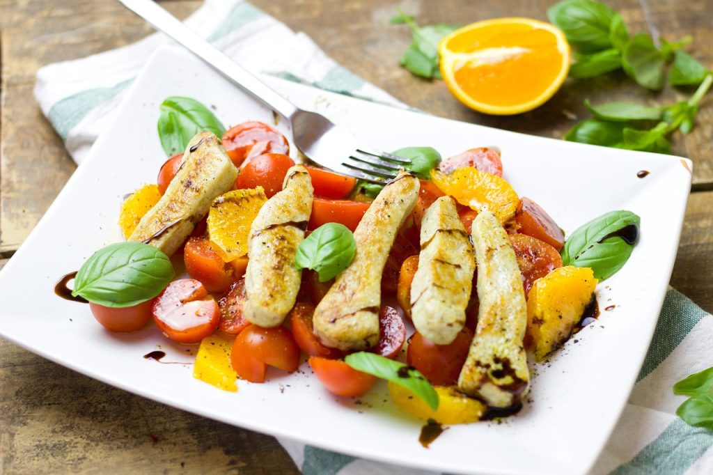Leftover turkey salad